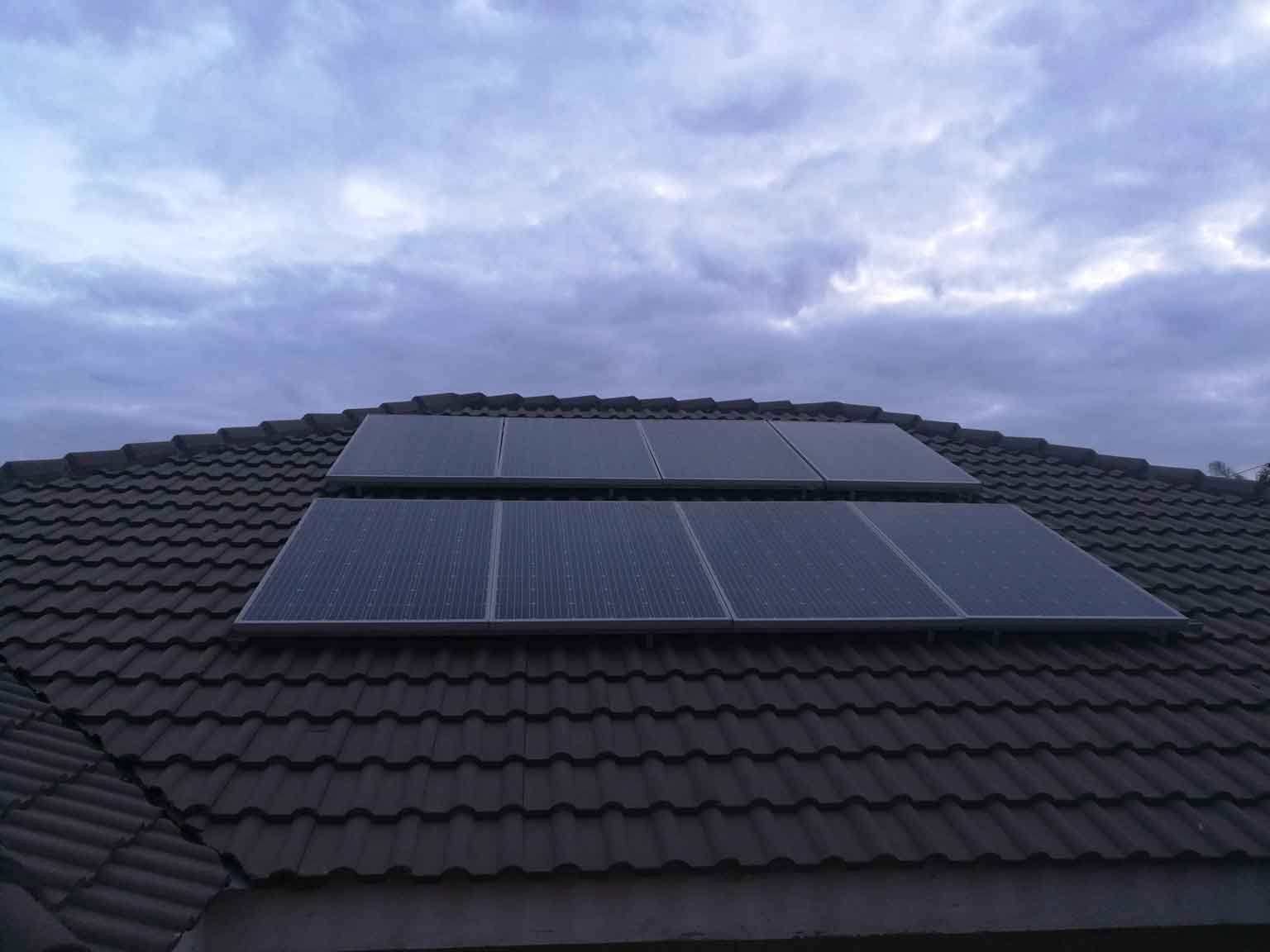 Solar panel system maintenance and servicing